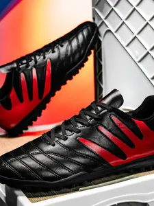 Football Shoes TF Studs Outdoor Sports Cleats, Durable Anti-Slip, Superior Grip, Ankle Protection, Rubber Sole, All-Season Use
