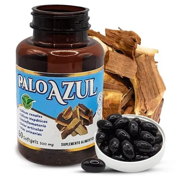 Suplemento Alimenticio Palo Azul – 60 softgels 500mg Palo azul natural