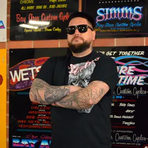 **SIMMS Skull TTE Tee -Black