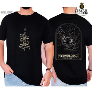 Stormblessed Tee, Storming Fantasy Book Shirt, Epic Fantasy Outfit, Book Lover Gift