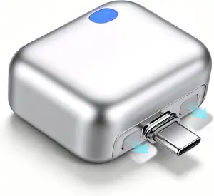 Full Charge Disconnector] AI Auto Cut Power & Unplug on Full Charge, PD 100W Fast Charging, Applicable to Various Electronic Devices Such as for iPhone/Android/Earphones