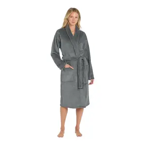 Port Authority R102 Plush Microfleece Shawl Collar Robe