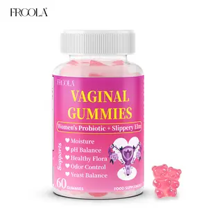 FRCOLA Women's Probiotics Gummies - Prebiotic for Healthy pH Balanceand and Odor