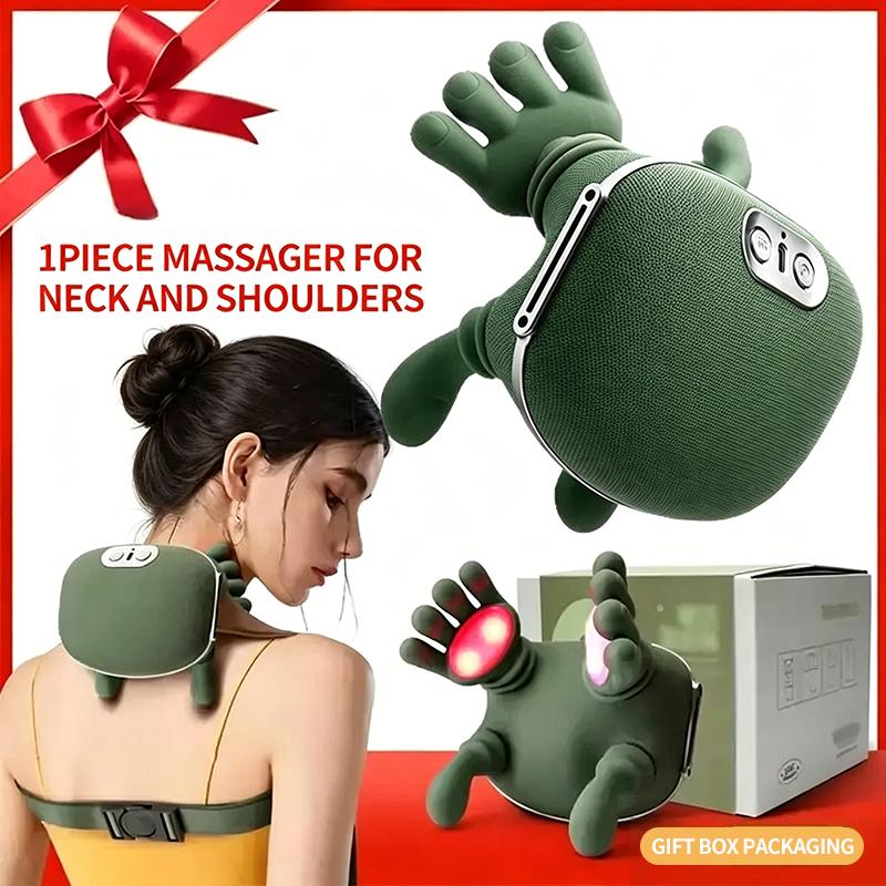 Neck massager relieves pain, deep tissue finger pressure, wireless neck and shoulder massager with heating function. Birthday gift suitable for male, female, father, mother, grandfather. Suitable for neck, back, and shoulder - therapeutic massager Neck massager relieves pain, deep tissue finger pressure, wireless neck and shoulder massager with heating function. Birthday gift suitable for male, female, father, mother, grandfather. Suitable for neck, back, and shoulder - therapeutic massager