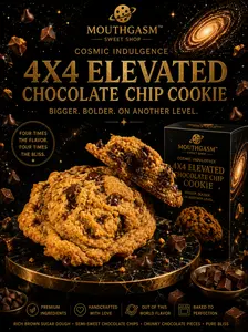 4x4 Chocolate Chip Cookie