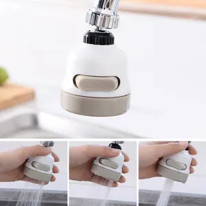 Kitchen Faucet Nozzle 360 Degree Rotation, Attachable Crane Water Diffuser Bubbler, 3 Modes Tap for Water Saving, Kitchen Sink, Kitchen Appliance