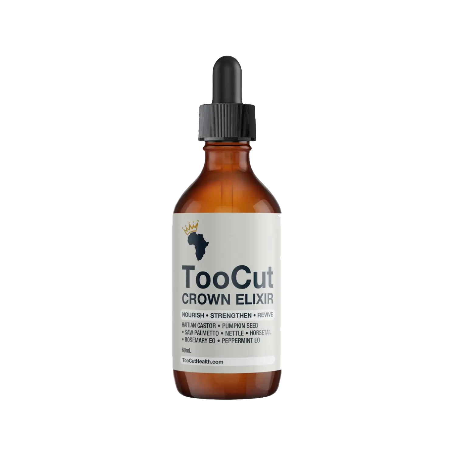 TooCut Crown Elixir - Potent Herbal Oil Blend for Nourishing Roots Soothing Dry Scalp & Supporting Healthy Hair Growth
