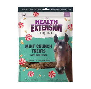 Equine Mint Crunch Treats with Colostrum