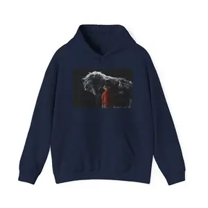 Majestic Horse Hoodie, Cozy Sweatshirt for Animal Lovers, Perfect Gift for Birthdays, Fall Fashion, Nature Inspired, Unisex Apparel