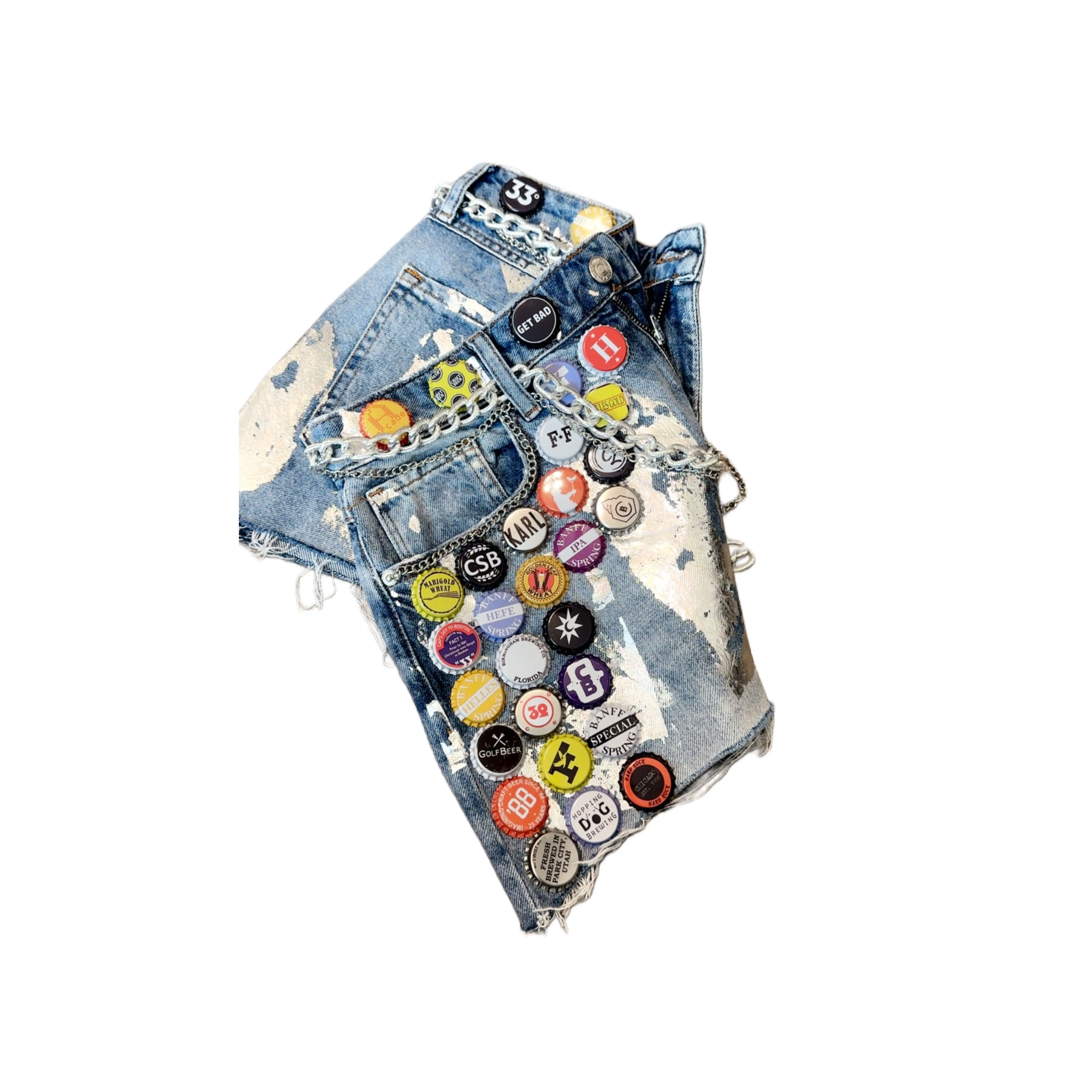 Capped out mini skirt