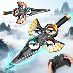 Remote Flying Sword Rc Glider, Interactive Flying Sword Drone for Adults, Remote Control Stunt Flying Sword, Flexible Remote Controlled Flying Toy