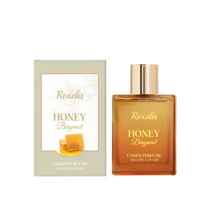 Roxelis Honey Bergamot Unisex Perfume, Mild & Natural Fresh Scent, Portable Long-Lasting Fragrance, Mood Uplifter, Soothes Emotions