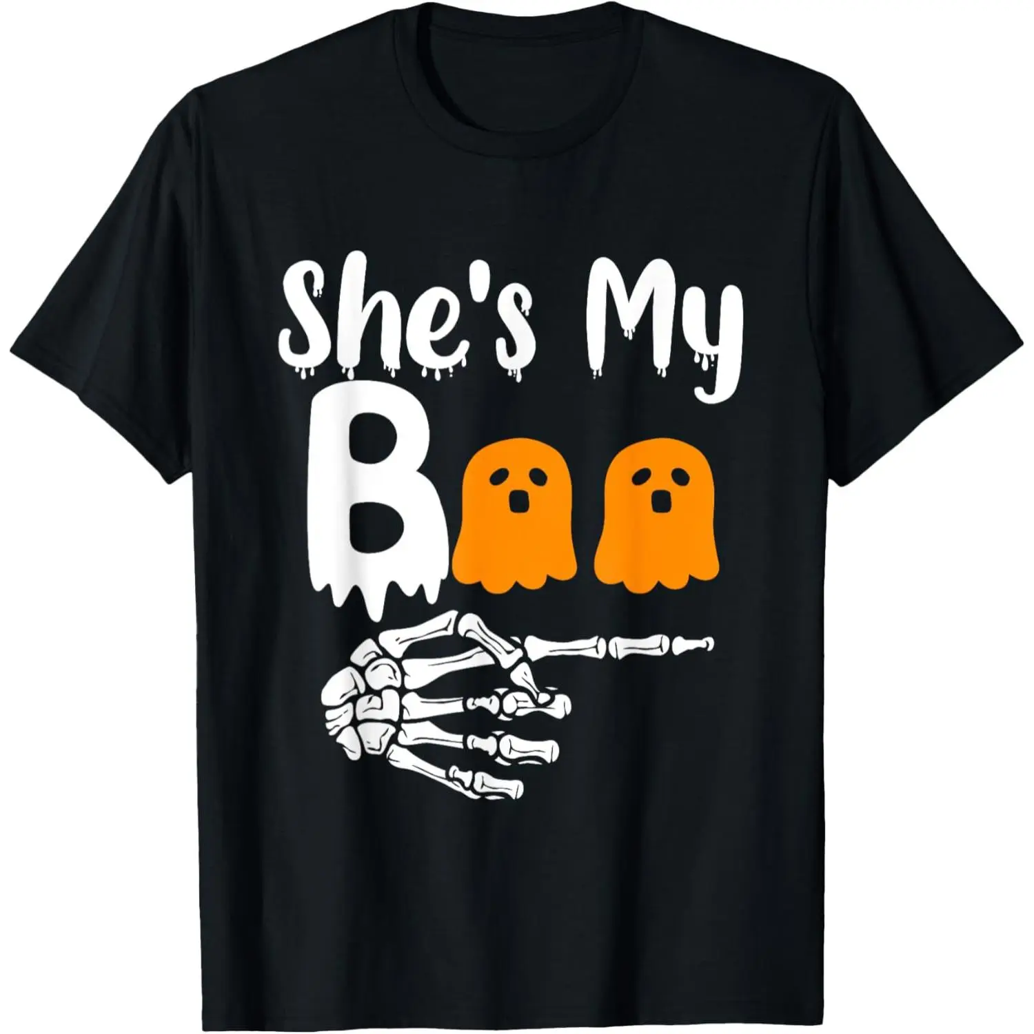 He Is My Boo She Is My Boo Matching Halloween Couples Pajama Set