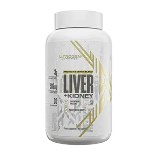 Nitrogen Liver + Kidney Support | Advanced Organ Health Formula with NAC, TUDCA, Milk Thistle & Curcumin | Supports Liver Health, Kidney Health, Antioxidant Protection, Cellular Wellness & Daily Vitality