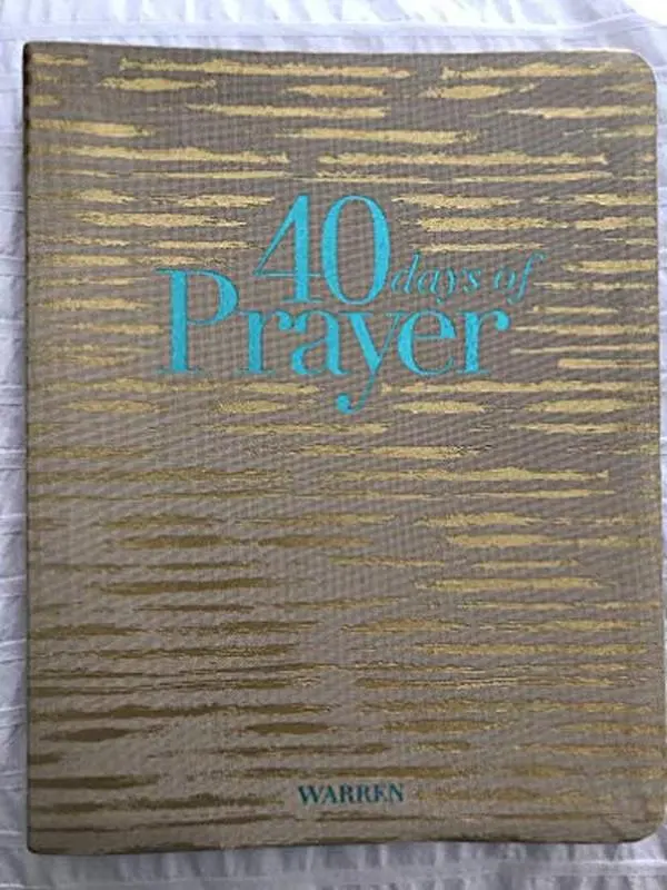 USED Book - 40 days of Prayer Small Group Study Guide (Unknown)