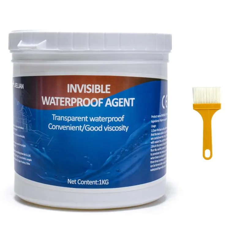5kg Professional Transparent Waterproof Adhesive Sealant Spray - Water Resistant, Hydrophobic, Long-Lasting Bond, Outdoor Durability, Spray-On Application for Bathrooms, Kitchens Multi-Surface Use