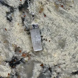 Selenite Pendant