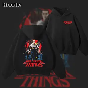 Eleven Stranger Things 5 Double Printed Oversize Lightweight Acid Washed Tee TV Show Graphic Top Cotton Gift T-Shirt For Comic Lover, Gift T-Shirt For Movie Lover hoodie