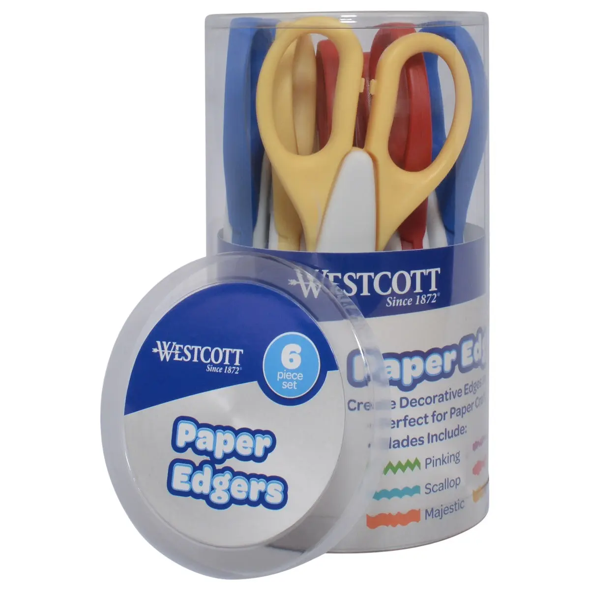 Westcott Paper Edgers Scissors, Set of 6 (17978)