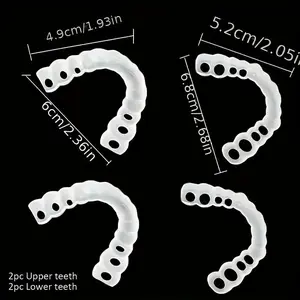 Denture Repair Kit - Adjustable Snap-Fit Dentures, Temporary Fillings, Gap Repair Solution for Oral Care Needs