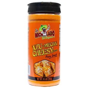 Azu-Mecha CHEESY Picosito - Snack Seasoning - Sr. Michelado - Bottle Flavor snack powder Azu-Mecha CHEESY Picosito - Snack Seasoning - Sr. Michelado - Bottle Flavor snack powder