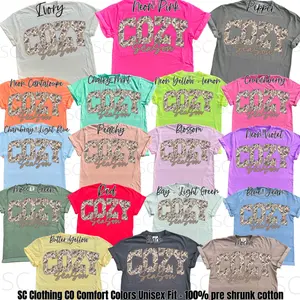 Camo Cozy Season Comfort Colors Tee