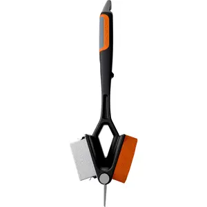 3-in-1 Griddle Cleaning Tool，Complete Flat Top Grill Accessories Kit with Scraper, Cleaning Brick, Scouring Pads |Griddle Cleaning Kit for |  Easy Cleaning on Hot or Cold Surfaces