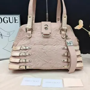 Pre-owned Jimmy leather Crossbody Bags jimmychoo 0409 qiqi C10141843766