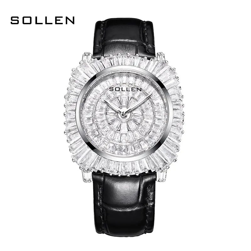 【ING】Women's fully rhinestone-embellished fashion watch for everyday and occasion wear+435