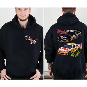 Dale Earnhardt And Greg Biff Vintage Style Hoodie, Racing Graphic Unisex T-Shirt, Nascar Sweatshirt, Gift For Lover Racing, Full Size, Full Color