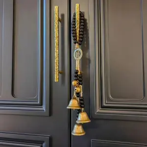 Vintage Witch Bell Ornament, Retro Style Hanging Decor, Home Decoration for Living Room Garden Bedroom, Indoor Outdoor Wall Art, Wall Mounted Decoration