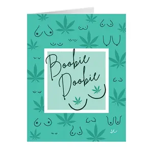 Boobie Doobie Greeting Card
