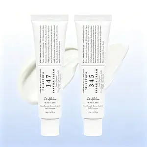 [US SELLER] Dr.Althea 345 Relief Cream and 147 Barrier Cream (Ver.2)- Vegan Korean Skincare,Daily Face Moisturizer, Blemish Relief Care, Soothing Recovery,