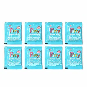Concentrated Bubble Solution, 8 Packs of 10ml Bubble Liquid for Kids' Outdoor Play Toys
