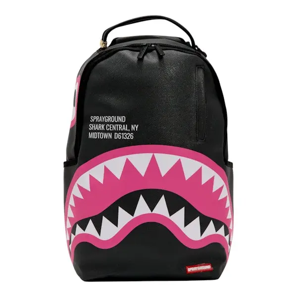 Sprayground Shark Central Pink DLXSV Backpack, from StockX