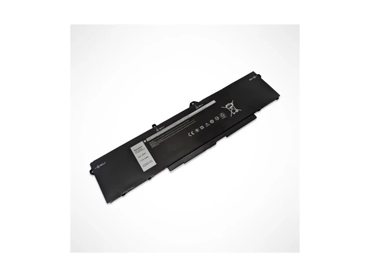 Total Micro Battery 53XP7-TM 6-Cell 97 WHr 11.4V Replacement Battery for Dell Latitude 5521, 5531, Precision 3561, 3571, 3581, Alienware m17 R5 AMD, m18 R1, m18 R2