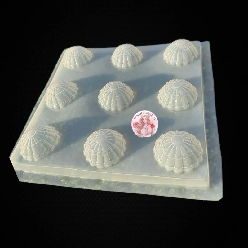 Molde de plástico para hacer gelatina en forma de falditas de princesa Dessert