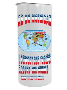 20 oz. As An American Tumbler