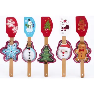 Festive Christmas Spatula & Cookie Cutter Set - 2 Piece