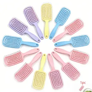 Anti-Tangle Comb, Reusable Hair Brush, Scalp Massager, Dry & Wet Use, Unisex, Suitable for All Ages, Perfect Gift for Mom, Partner, Friend