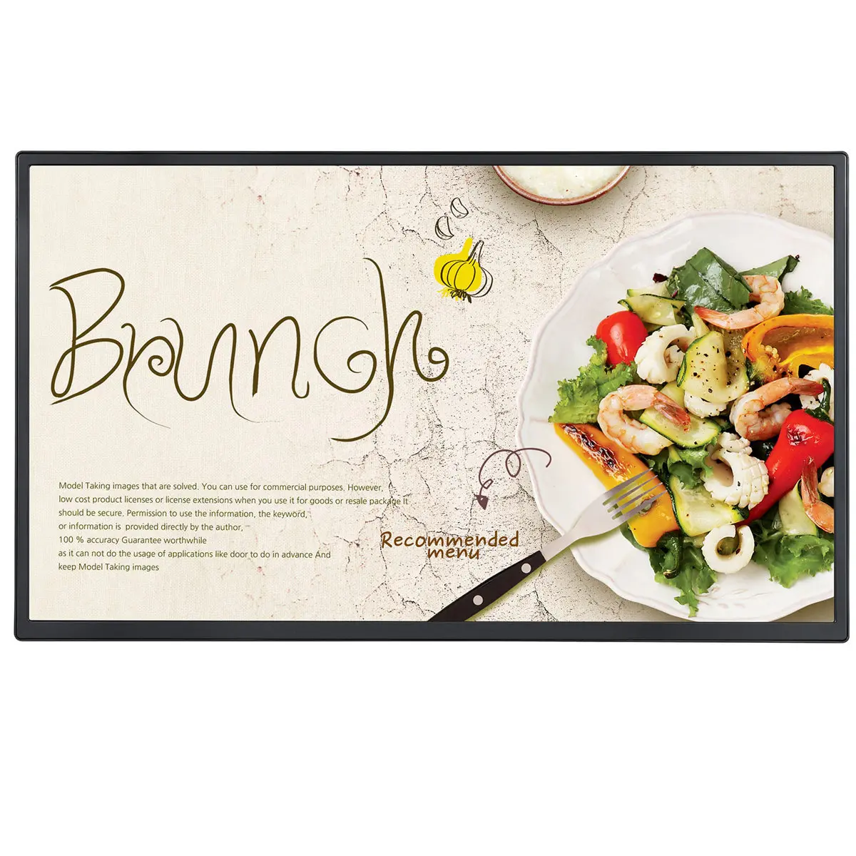 LG SM5J 32" 16:9 Full HD Commercial Digital Signage Display with webOS 6.0 Smart Signage Platform
