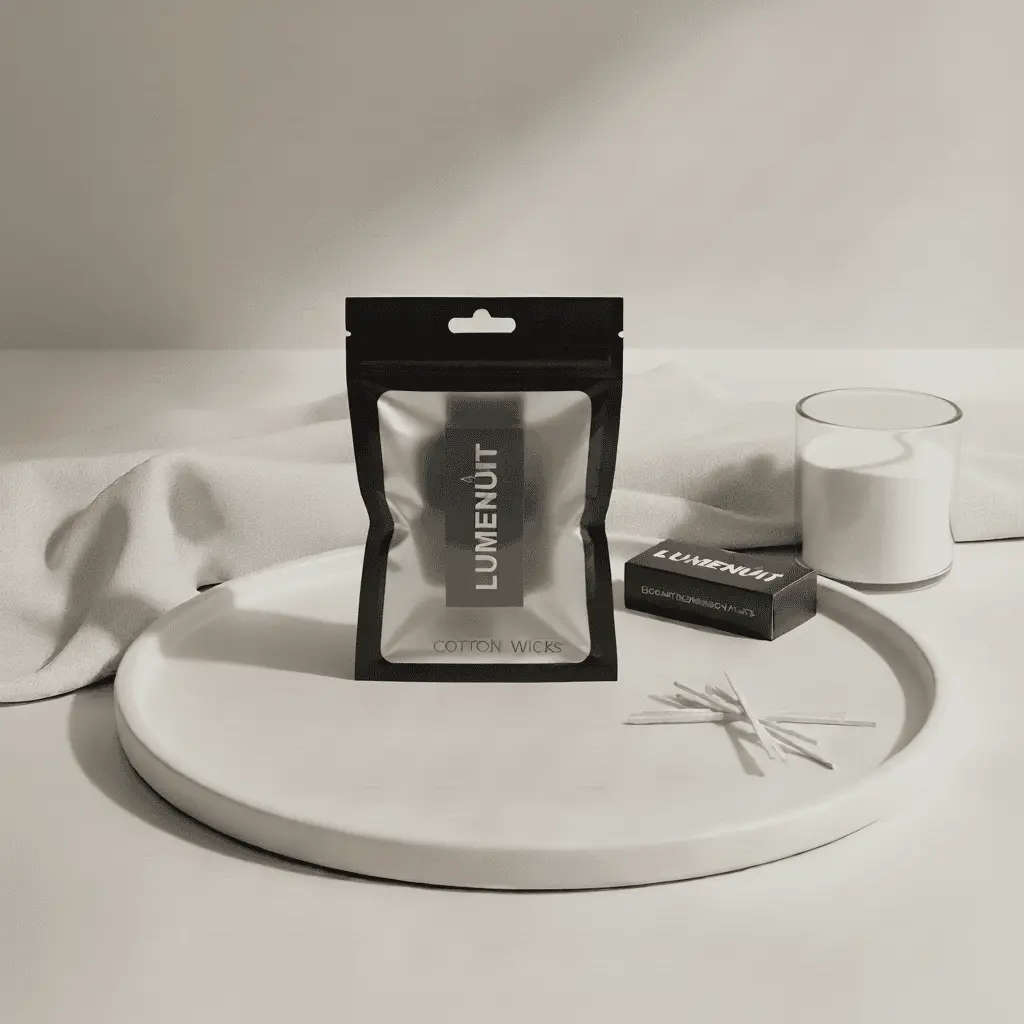 Cotton Wicks for Lumenuit Wax Pearl Candles