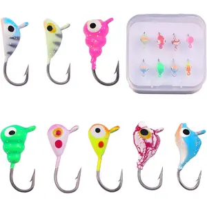 Ice Fishing Jigs Kit Essential Ice Fishing Lures   to Hook Big Fish and Reel in The Fun!