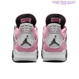 Mid-Top Retro Basketball Shoes Sakura Pink Cushioning Breathable Streetwear Sneakers