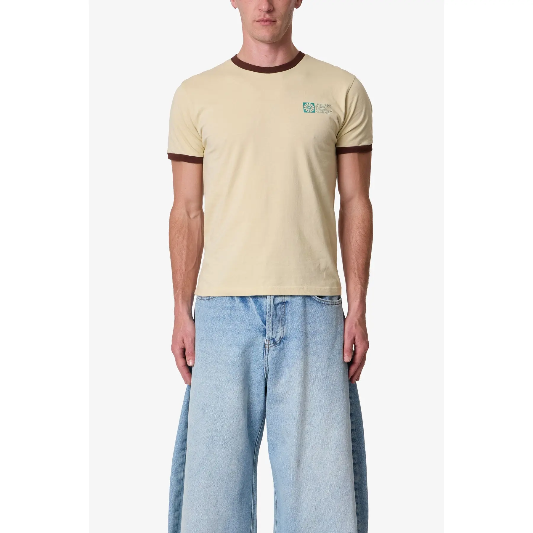 mnml Power Ringer Tee - Yelllow