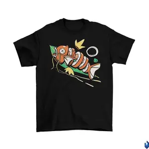 Sushi Karp Magikarp Raw Fish Parody Halloween T-Shirt Unisex Cotton TV Sizes Video Game Anime 2022