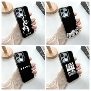 Hot Anime D-Dr.STONE Black Cool Style Phone Case,For iPhone 17/16/15/14/13/12/11/Pro/ProMax/Plus/17Air/Xsmax/16E,Samsung S26/S25/S24/S23/S22/S21/Plus/Ultra/Fe,Featuring a Shockproof Matte Back,Making It an Excellent Gift Choice for Your Friend