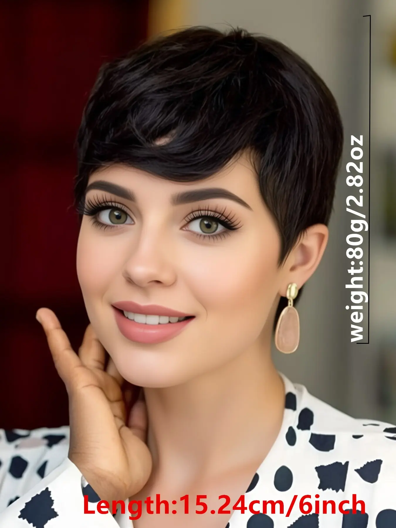 pixie wig Women