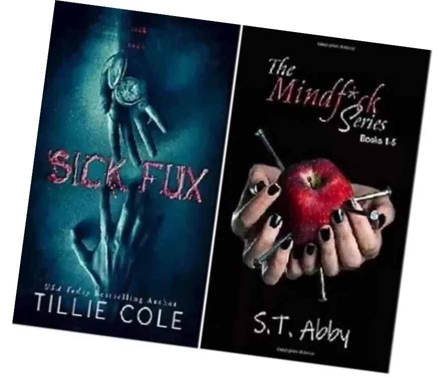 Sick Fux & The Mindf*ck Series, Dark romance Books Paperback Book Collection (pack of 2)