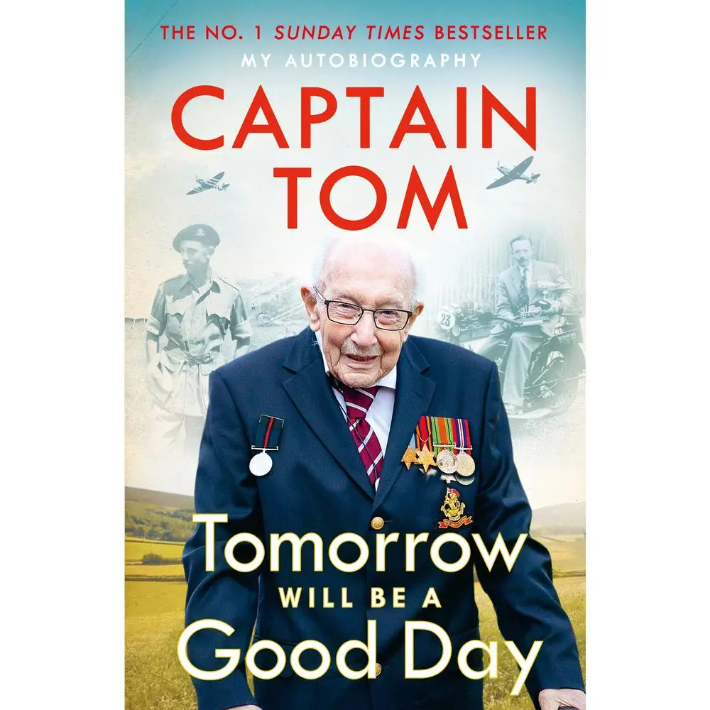 USED Book - Tomorrow Will Be a Good Day: My Autobiography by Moore, Captain Tom (Hardcover) - english
